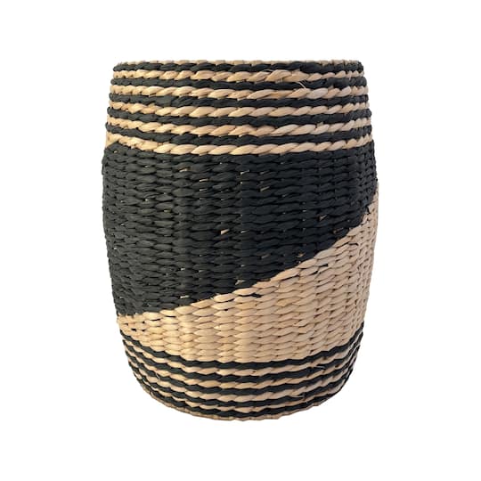 Large Black &#x26; Natural Basket by Ashland&#xAE;